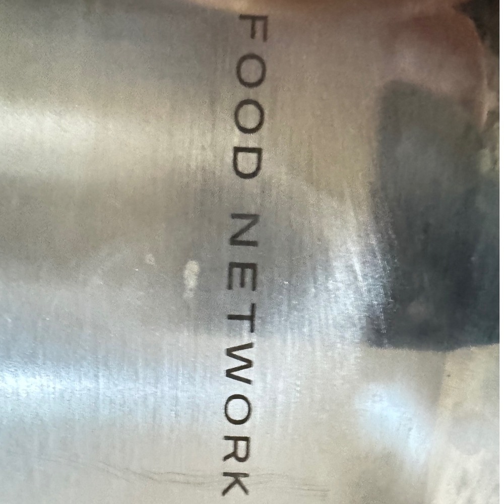 Food Network 8.4 Quart Stainless Steel Mixing Bowl Silver Large Kitchen Prep - Picture 3 of 3